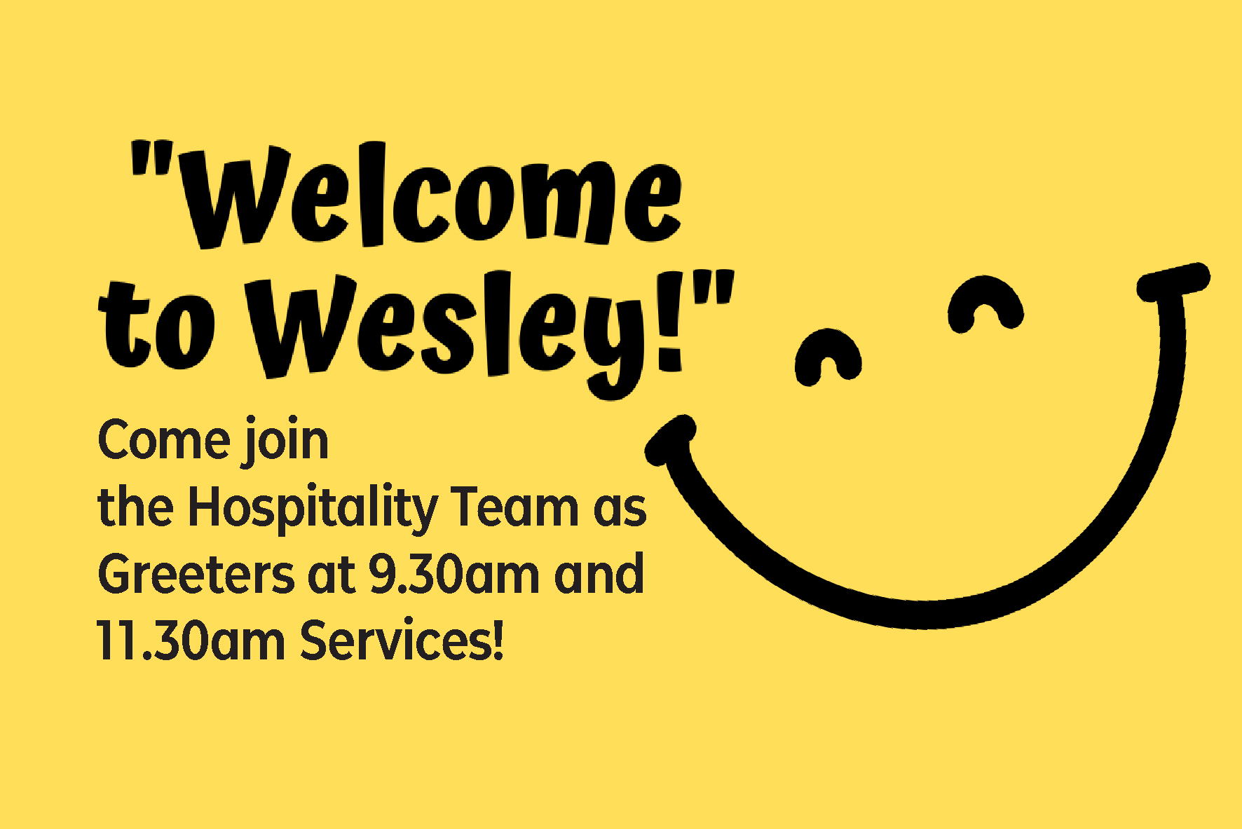 Hospitality Team Recruitment