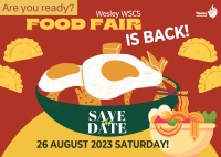 Wesley WSCS Food Fair is back!